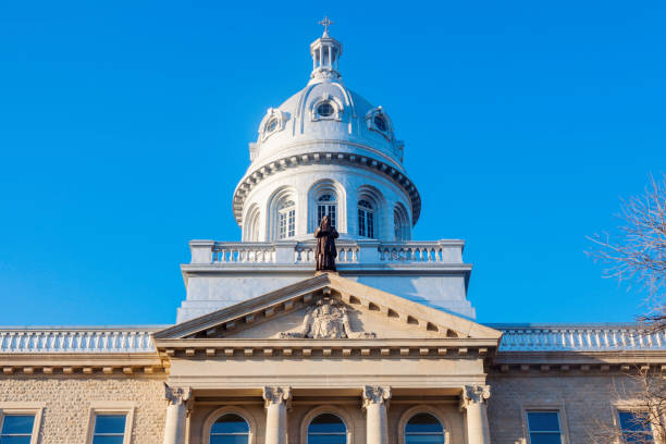 universite de saint-boniface in winnipeg - university of manitoba imagens e fotografias de stock