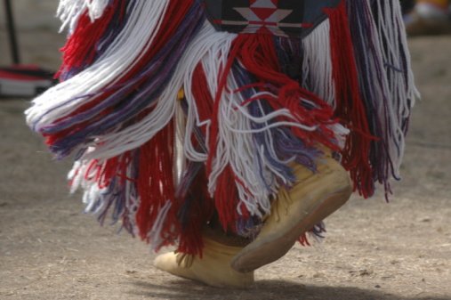 American primeros pueblos Dancer'Moccasins photo