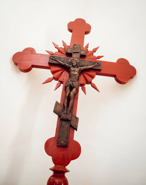 istock Jesus on the cross. Faith. 911101990
