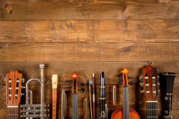 Photo of instruments background