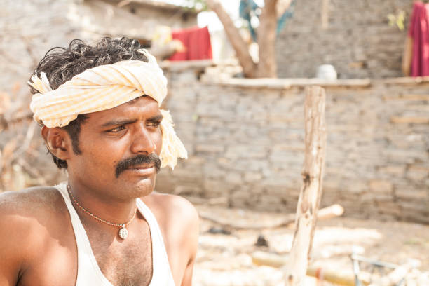 istock Indian man worker at local village job site. 911158536