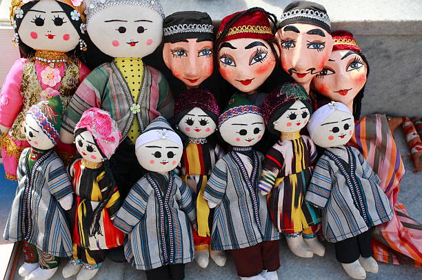 istock Uzbekistan traditional doll character 91117327