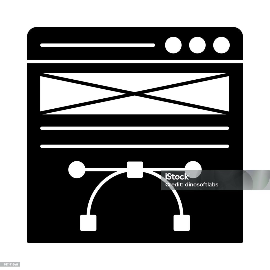 Beizer Format Image Bezier Stock Illustration - Download Image Now - Abstract, Art, Bucket ...