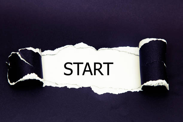 istock The word start written on torn paper 911218706
