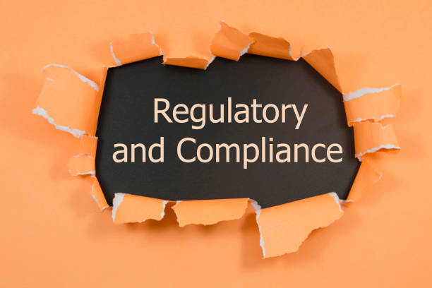 istock The text regulatory and compliance appearing behind torn paper 911218716