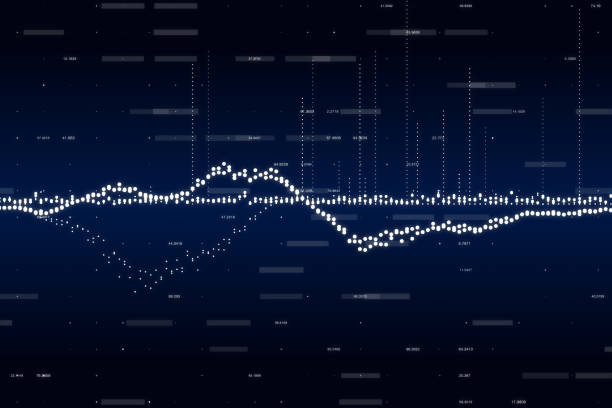 Stock Market, Exchange, Digital Data, Information Screen, Background