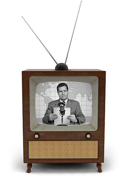 レトロなテレビ - 1940s style ストックフォトと画像