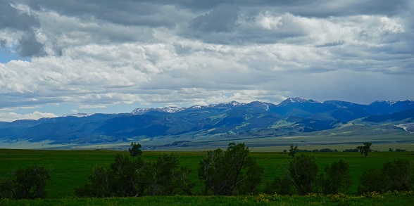 Southwest Montana's Rocky Mountains.