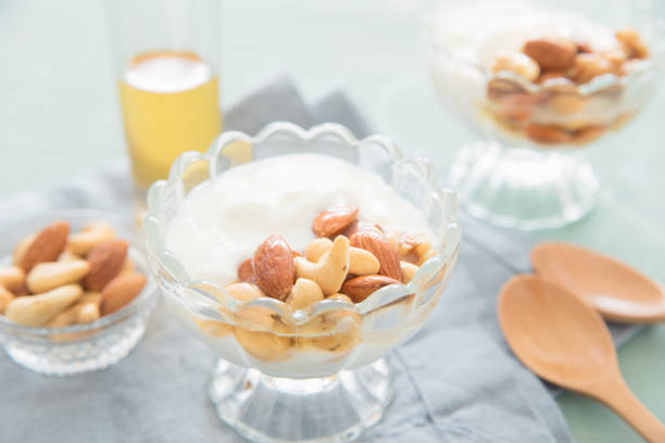 istock Yogurt with nuts and honey 911271750