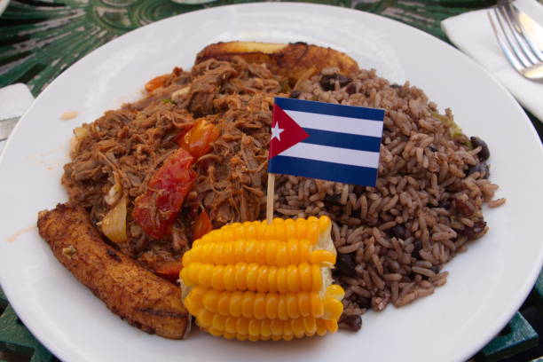 Old clothes Ropa vieja, the traditional cuban meal cuba stock pictures, royalty-free photos & images