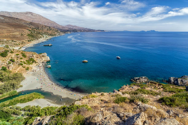istock Preveli beach at Crete island, Greece 911279030