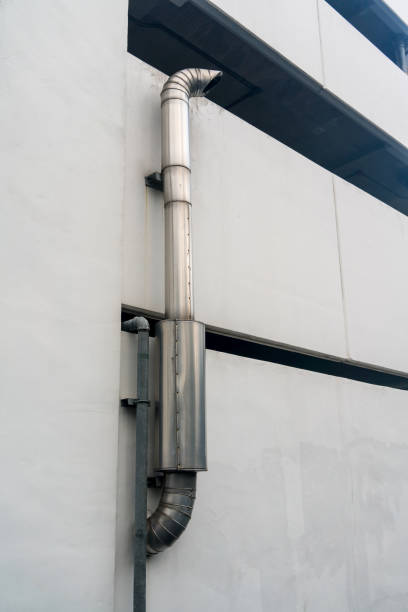 istock Engineering infrastructure of a modern public building. Systems of ventilation 911284704