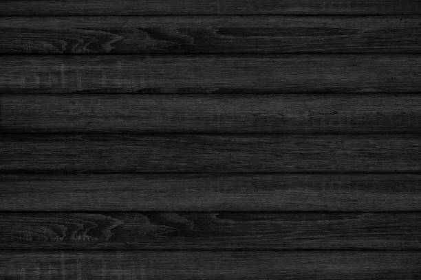istock Wood texture background. black wood wall ore floor 911287322