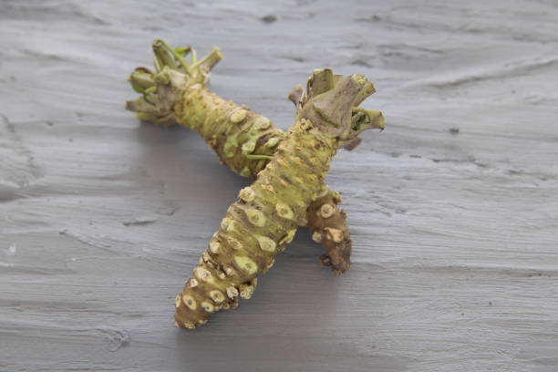 istock Japanese spice wasabi 911290498
