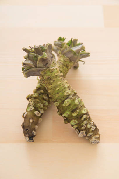 istock Japanese spice wasabi 911290716