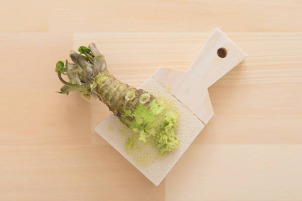 istock Japanese spice wasabi 911291196