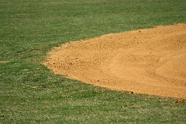 Campo de Basebol - fotografia de stock