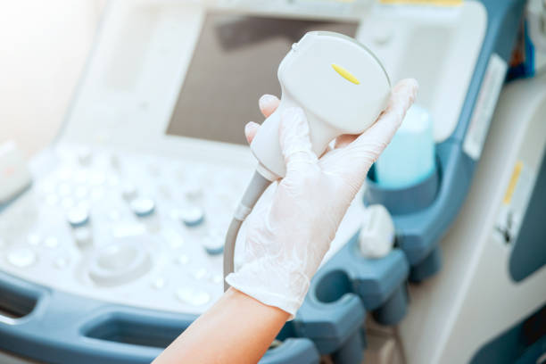 istock Ultrasound scanner in the hands 911294770
