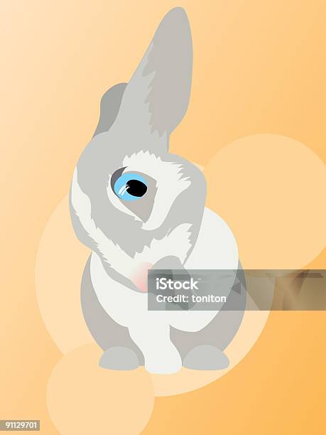 Ilustración de Bunny Rabbit Animal De Lavado Ocular y más Vectores Libres de Derechos de Aldea - Aldea, Alegre, Animal