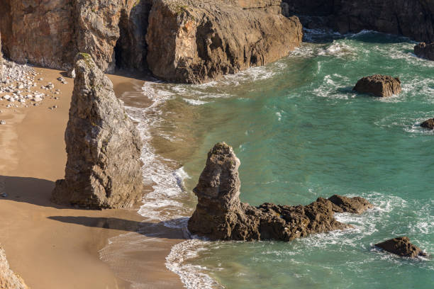 Pembrokeshire Coast near Castlemartin, UK