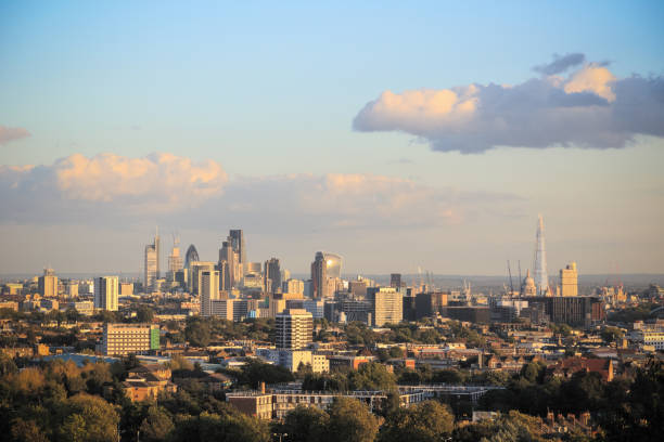 istock London city skyline at sunset from Hampstead Heath 911306244