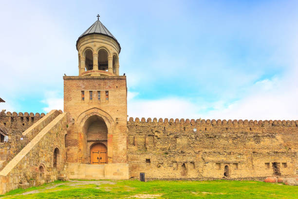 istock Svetitskhoveli wall and tower in Mtskheta, Georgia 911306264