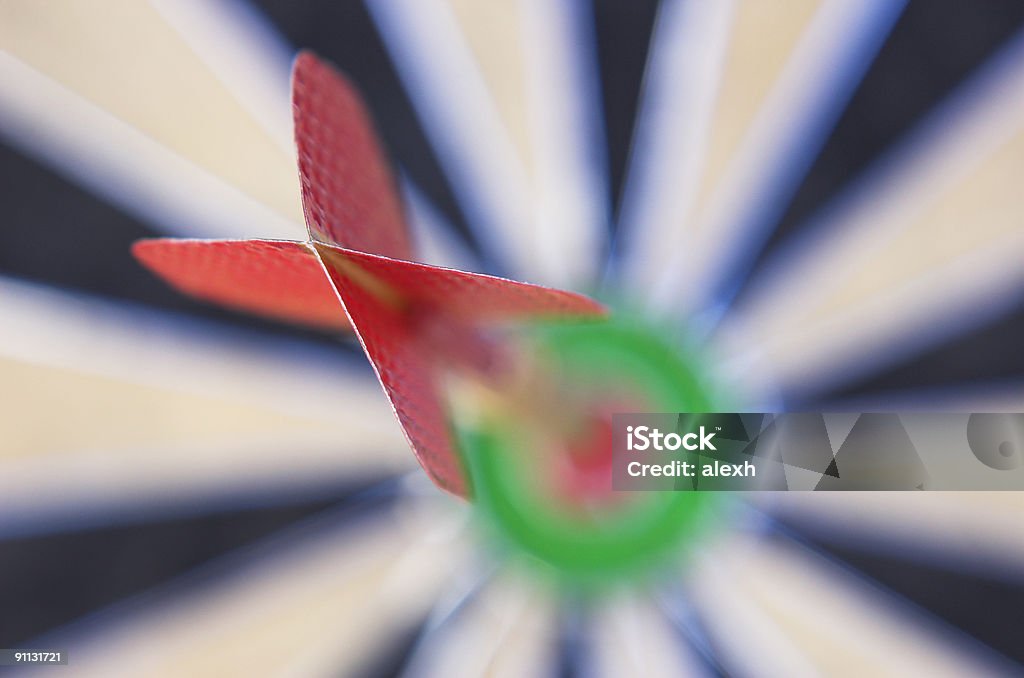 Abstract bullseye  Score Card Stock Photo