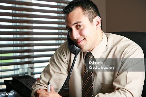 Young Business Man At Work Stock Photo - Download Image Now - Adult, Adults Only, Beautiful People