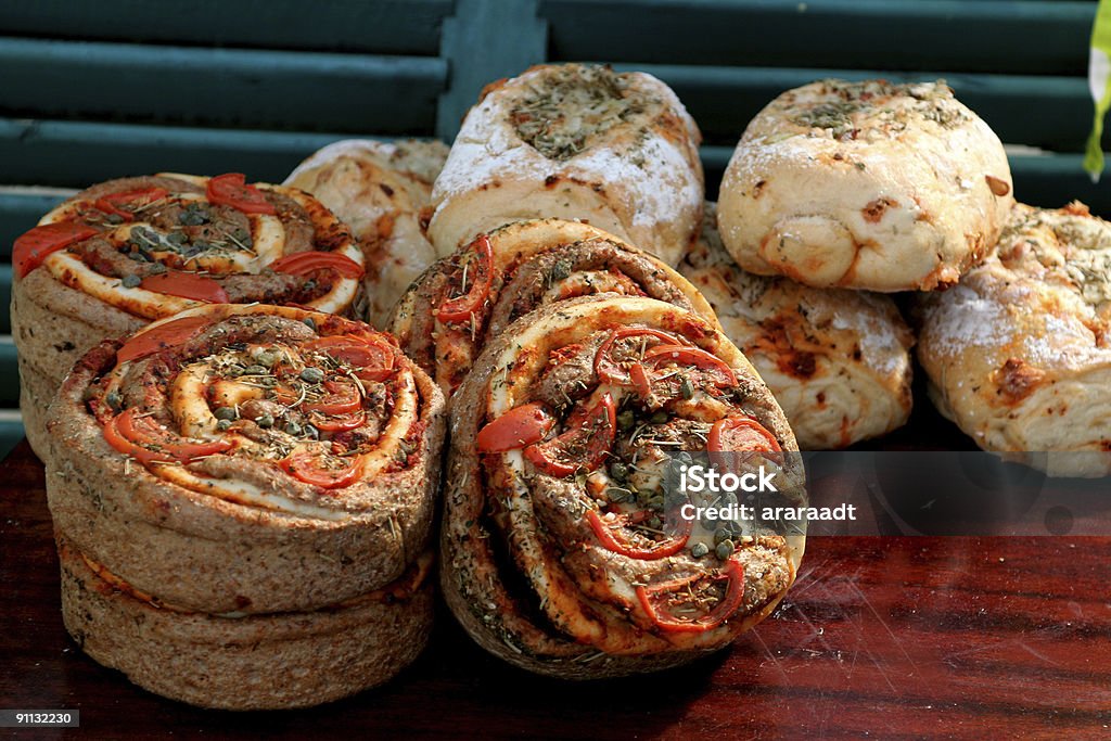 Pão italiano - Foto de stock de Aldeia royalty-free