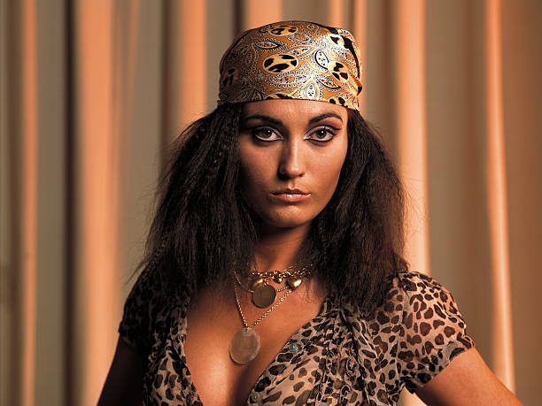 istock golden gypsy girl 91132389