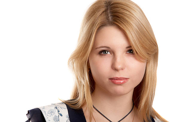 istock Pretty blonde girl 91132717