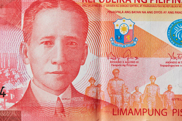 Philippines currency Philippines currency note philippines currency stock pictures, royalty-free photos & images