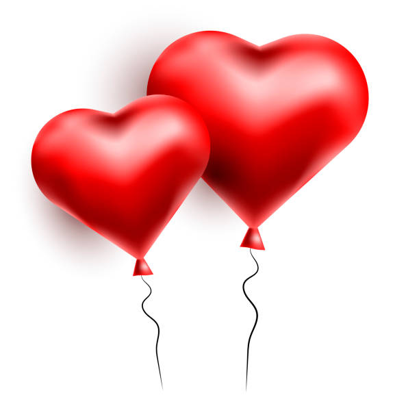 istock Vector greeting card with 3d hearts. Valentine s Day. Love and romance 911336566