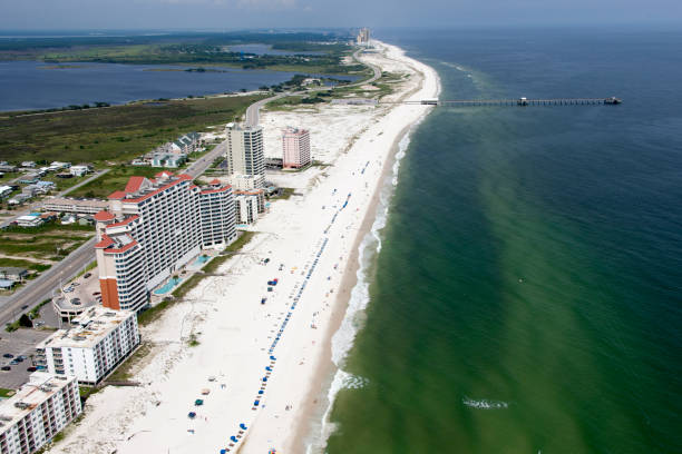 istock Aerial view of Florida Beaches 911360472