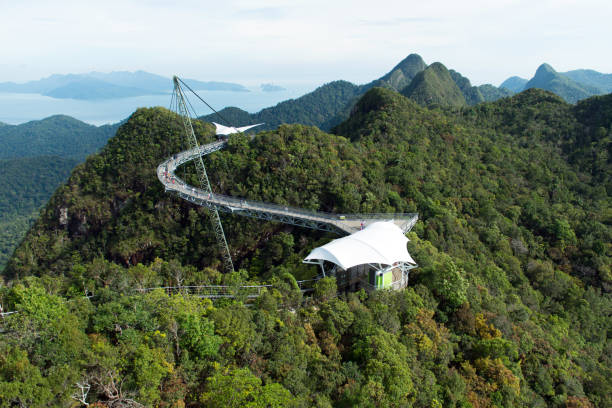 istock The Langkawi sky bridge in Langkawi island, Malaysia 911394120