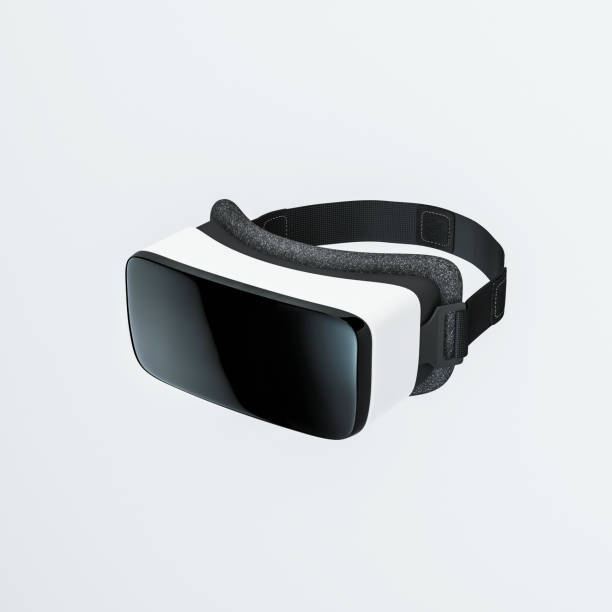 visore vr per la realtà virtuale - realtà virtuale foto e immagini stock