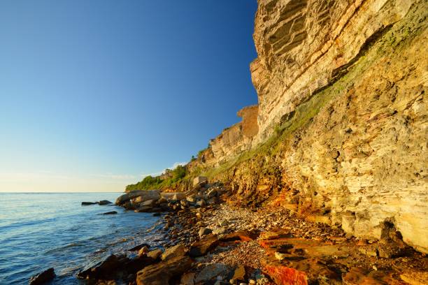 istock Cliffs at the coast in Paldiski, Estonia 911431754