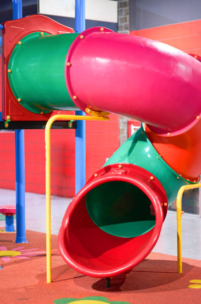 istock colourful pipe in playground for children 911432136