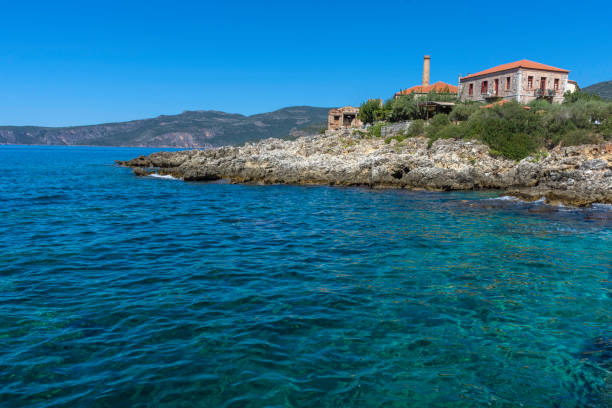istock Beautiful little village in Greece 911445076