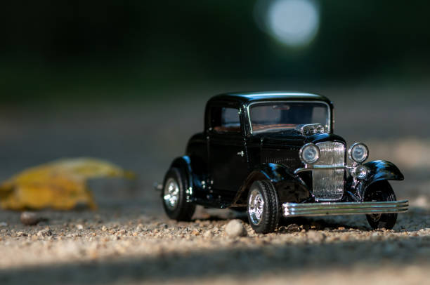 istock Close-up on a vintage car 911456378
