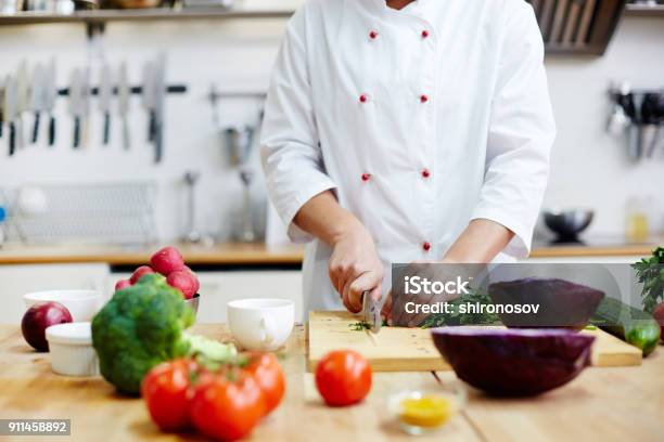 Foto de Cozinha Vegetarianos e mais fotos de stock de Chef de cozinha - Chef de cozinha, Cozinhar, Cozinha