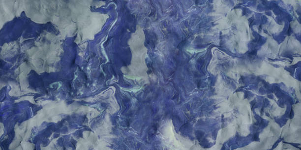 istock Background with fingerprints made from Play Clay. 911478042