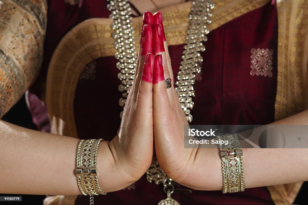 Namaste - Lizenzfrei Asien Stock-Foto