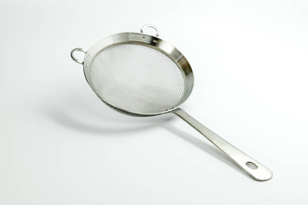 istock Fancy metal strainer that is used in a kitchen 911507860