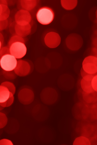 Desenfocada luces de fondo (rojo) - alta resolución de 50 megapíxeles photo