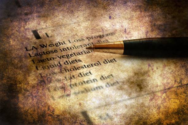 istock Diet list grunge concept 911513798