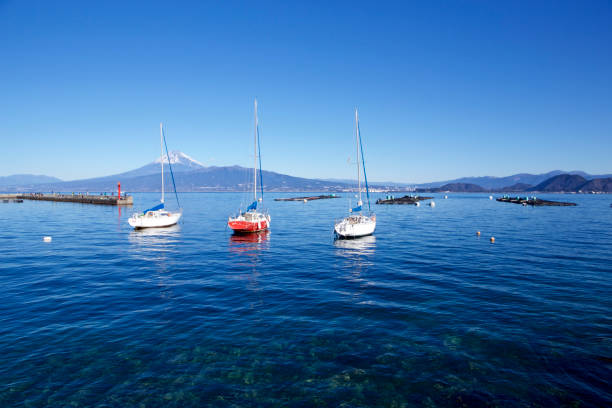 istock View from the sea Mt. Fuji in Japan. 911559044