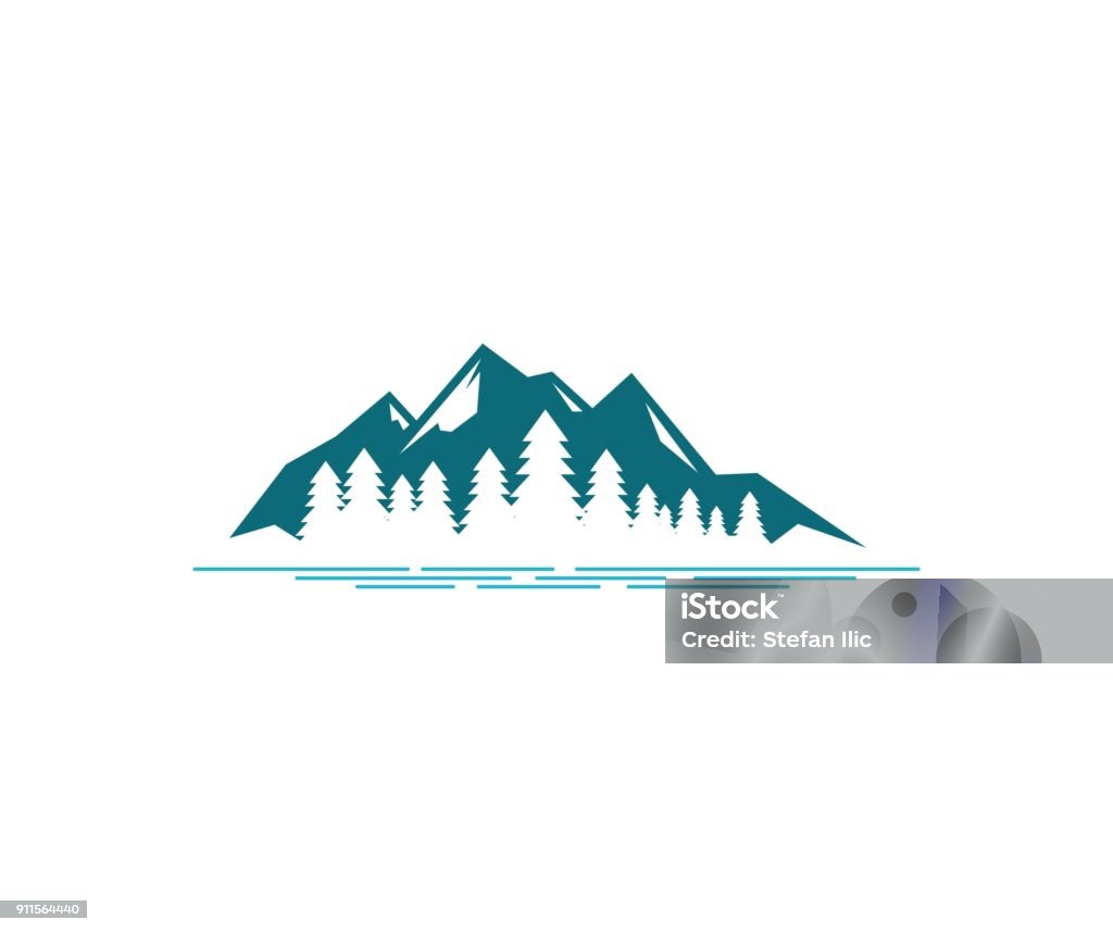 Mountain icon This illustration/vector you can use for any purpose related to your business. Mountain stock vector