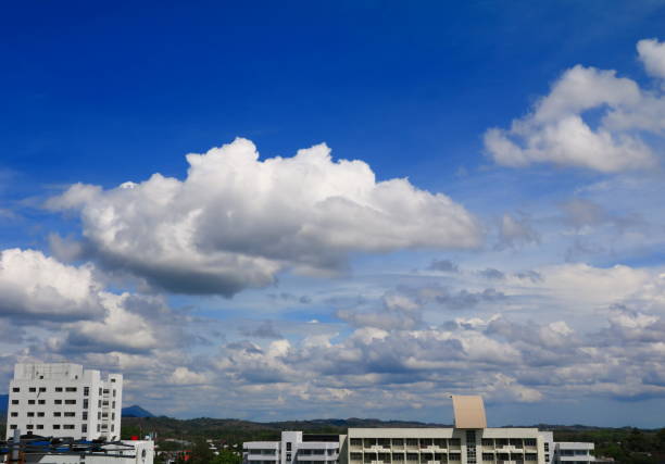 School building during summer vacation