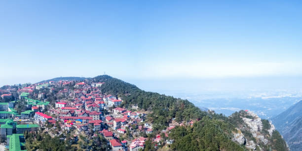 istock cool street on hilltop in lushan mountain 911600372
